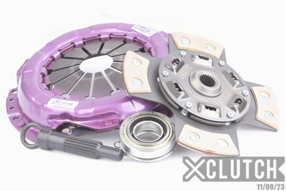 XCLUTCH 93-95 Hyundai Scoupe Turbo 1.5L Stage 2 Sprung Ceramic Clutch Kit XKMI22002-1B XKMI22002-1B Photo - Primary