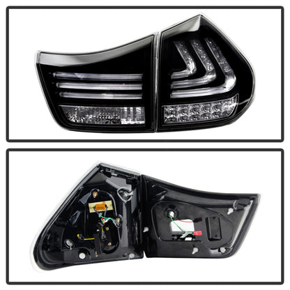 Spyder Lexus RX330/RX350 04-09 LED Tail Lights Black ALT-YD-LRX04-LED-BK 5080837 5080837 User 1