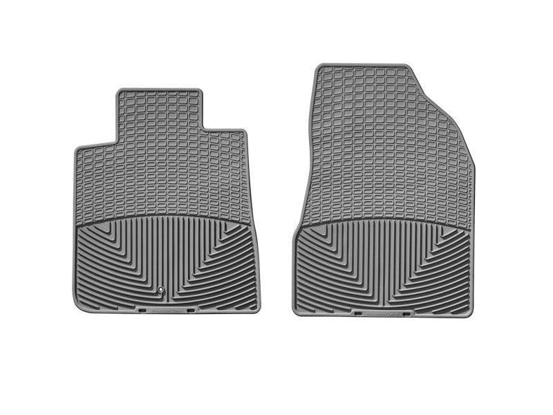 WeatherTech WT Rubber Mats - Front - Grey Floor Mats Floor Mats - Rubber main image