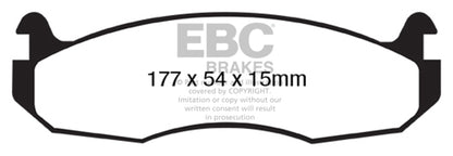 EBC Disc Brake Pad Set DP61786 Photo - Primary