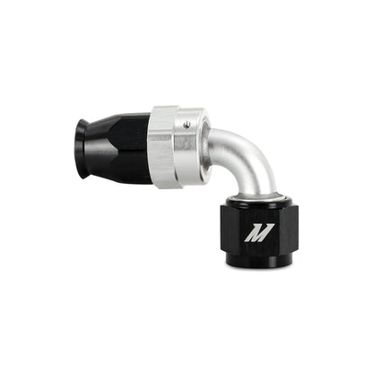 Mishimoto Aluminum PTFE -8AN 90 Degree Fitting Black MMFT-SW-08P-90 MMFT-SW-08P-90 Photo - Primary