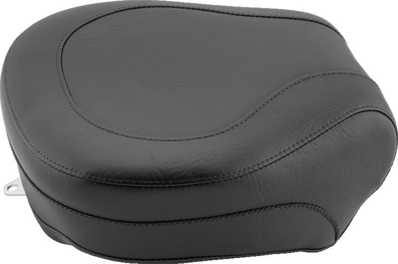 Mustang Motorcycle Mustang 99-15 Yamaha Road Star 1600, 1700 Wide Touring 2PC Seat w/Studs - Black 75216 75216 Photo - Primary