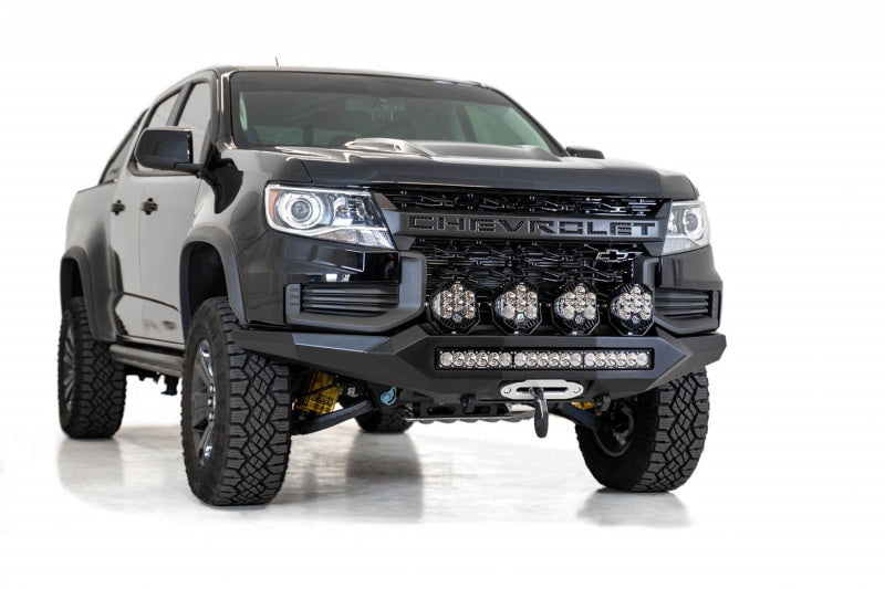 Addictive Desert Designs 2021 Chevy Colorado ZR2 Stealth Fighter Front Bumper F451202190103 F451202190103 Photo - Mounted