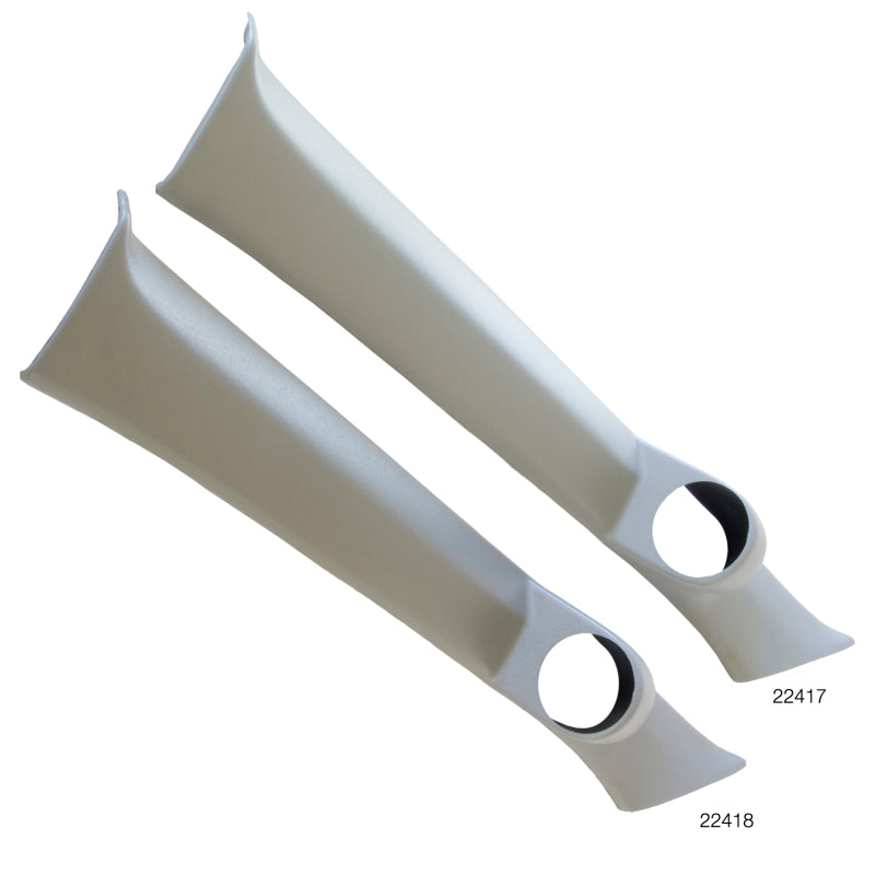 Autometer Gauge Mount, A-Pillar, Full, Single, 2 5/8", Gray, Honda Civic (2Dr.) 22418 User 1