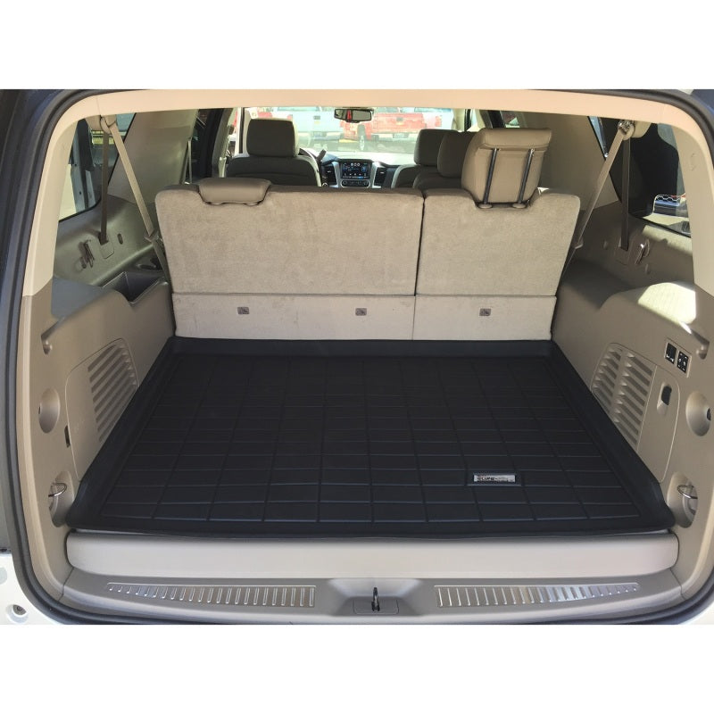 Westin 2015-2018 Chevrolet Suburban (Behind 3rd row) Wade Sure-Fit Cargo Liner - Black 72-117065 72-117065 Photo - Mounted