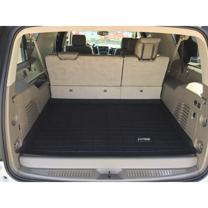 Westin 2015-2018 Chevrolet Suburban (Behind 3rd row) Wade Sure-Fit Cargo Liner - Black 72-117065 72-117065 Photo - Mounted