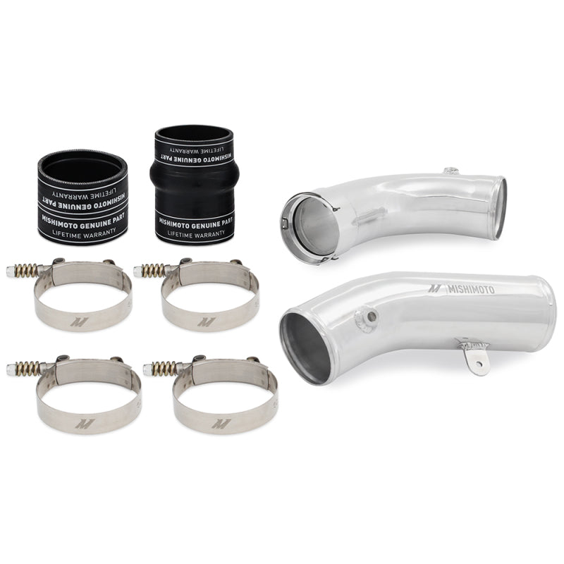 Mishimoto 17-19 GM 6.6L L5P Cold-Side Pipe and Boot Kit Polished MMICP-DMAX-17CP MMICP-DMAX-17CP Photo - Primary