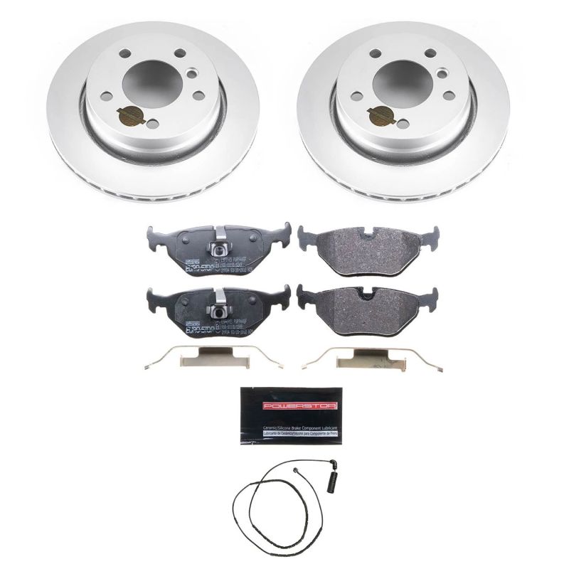 Power Stop 2000 BMW 323Ci Rear Euro-Stop Brake Kit ESK613 ESK613 Photo - Primary