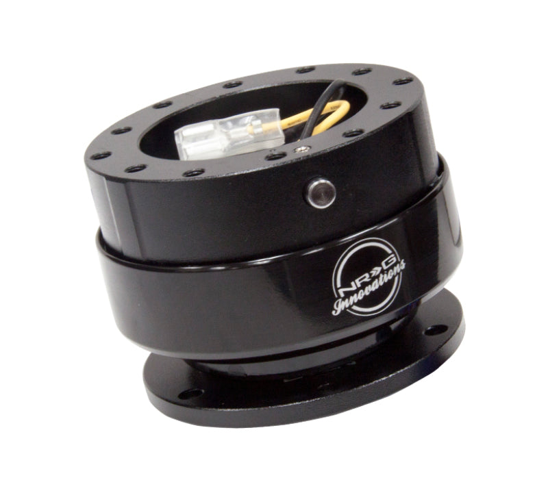 NRG Quick Release Kit Gen 2.0 Black Body W/ Black Ring SRK-200BK Photo - Primary