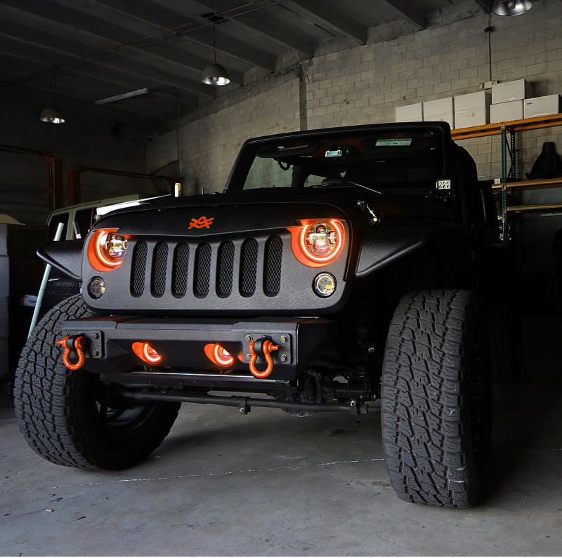 ORACLE Lighting Oracle 7in High Powered LED Headlights - Black Bezel - ColorSHIFT 2.0 5769-333 5769-333 Photo - lifestyle view