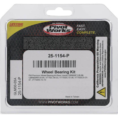 Pivot Works Pw Premium Wheel Bearing 25-1154-P 25-1154-P Photo - Primary
