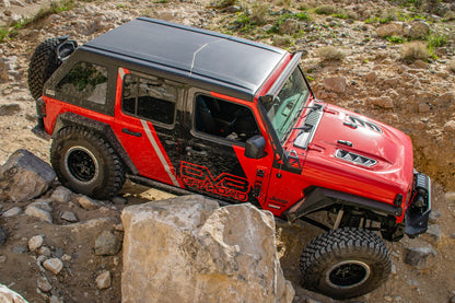 DV8 Offroad 18+ Jeep JL Rubicon Replica Hood HDMBJL-TA HDMBJL-TA Photo - Mounted