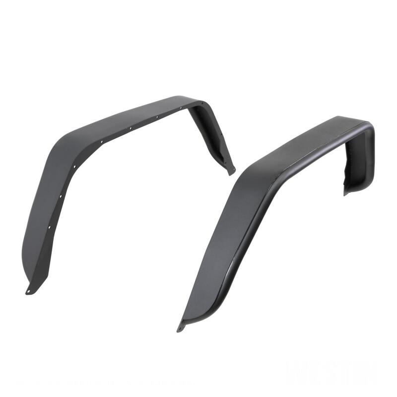 Westin 2020 Jeep Gladiator Tube Fenders - Rear - Textured Black 62-1065 62-1065 Photo - Primary
