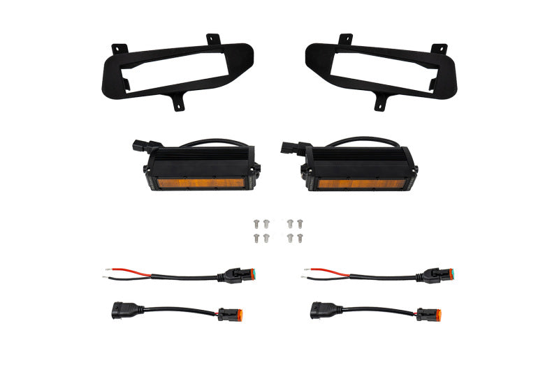 Diode Dynamics 2022+ Nissan Frontier SS6 Type NT LED Fog Light Kit Amber Wide DD7978 DD7978 Photo - Primary