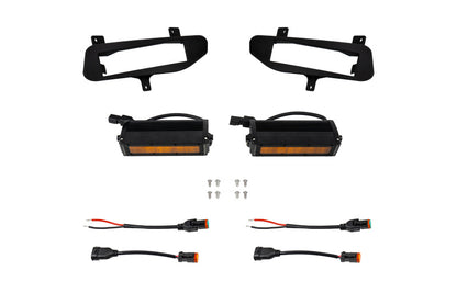 Diode Dynamics 2022+ Nissan Frontier SS6 Type NT LED Fog Light Kit Amber Wide DD7978 DD7978 Photo - Primary