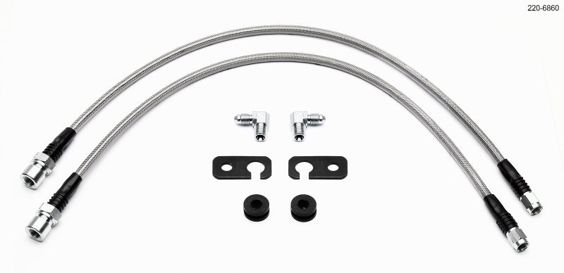Wilwood Flexline Kit, 2002 Acura RSX 5 Lug w/ FDL Front Caliper 220-6860 User 1