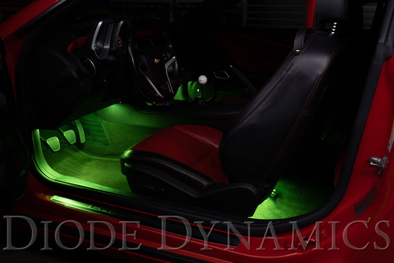 Diode Dynamics RGBW Footwell Strip Kit 4pc Multicolor DD0443 DD0443 User 2