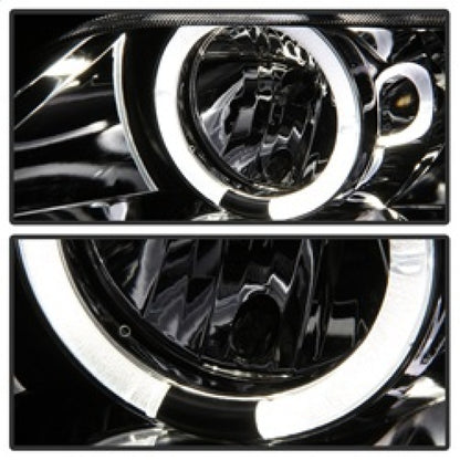 Spyder BMW Z3 96-02 Projector Headlights LED Halo Chrome High H1 Low H1 PRO-YD-BMWZ396-HL-C 5009098 5009098 Photo - Unmounted