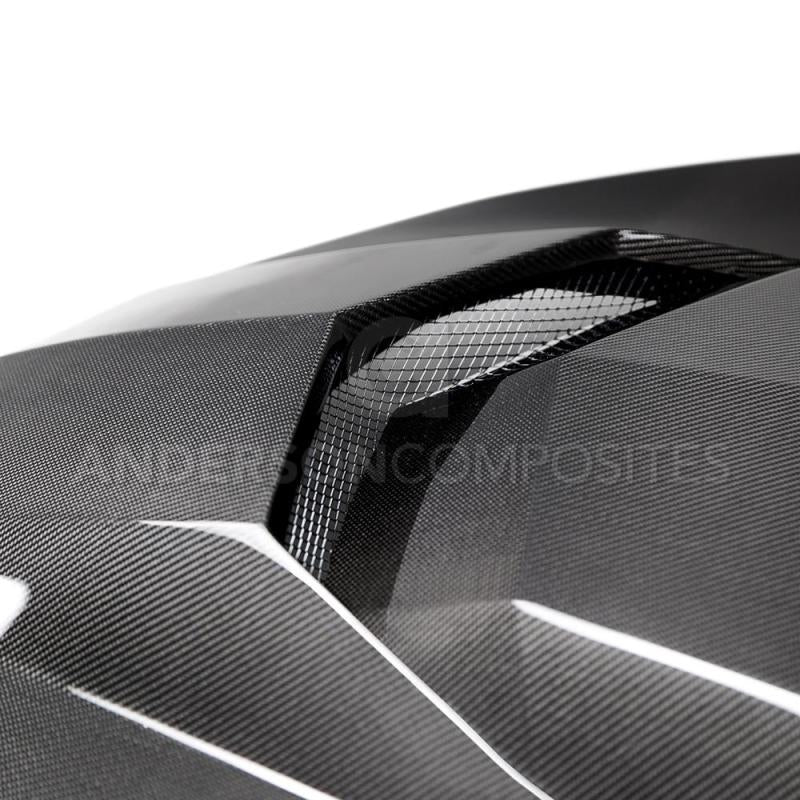 Anderson Composites 2016+ Type-AZ Camaro Double Sided Fiber Hood AC-HD16CHCAM-AZ-DS AC-HD16CHCAM-AZ-DS User 3