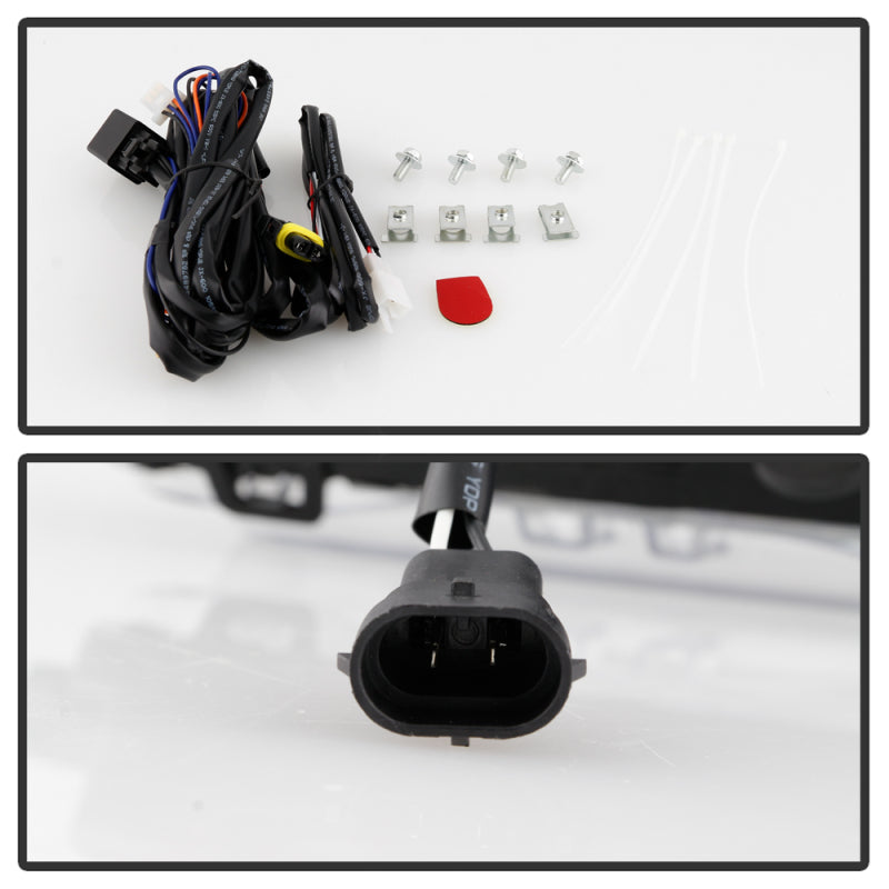 Spyder GMC Sierra 1500 Denali Only 19-20 (Not for 2500/3500) OEM Style Full LED Fog w/ Switch- Clear 5087010 5087010 User 3