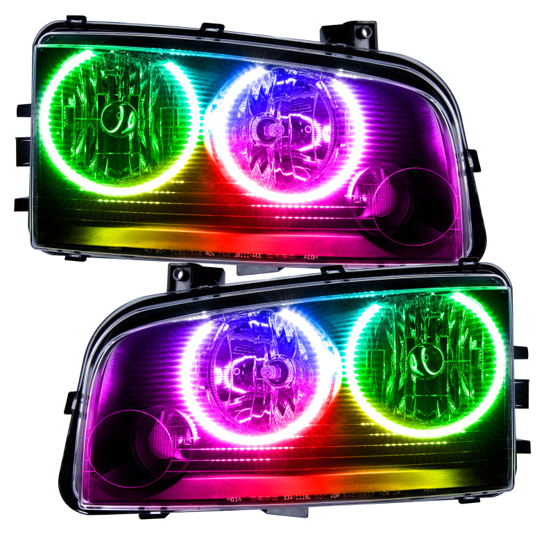 ORACLE Lighting Oracle 05-10 Dodge Charger SMD HL (Non-HID) - ColorSHIFT w/o Controller 7022-334 7022-334 Photo - Primary