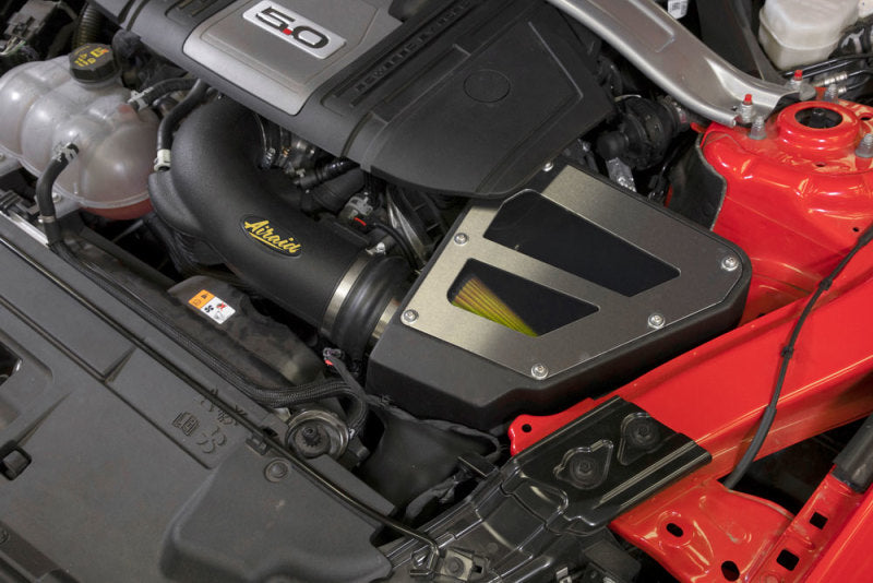 Airaid 18-20 Ford Mustang GT V8 5.0L F/I Performance Air Intake System 455-356 455-356 Photo - Mounted