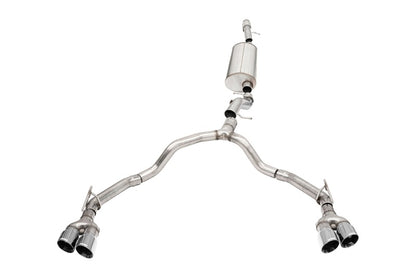 CORSA Performance Corsa 21-22 Chevrolet Tahoe/GMC Yukon 4DR 6.2L 4WD Dual Rear 3/2.75in Sport Cat-Back DW 4in Pol Tips 21129 21129 Photo - Primary