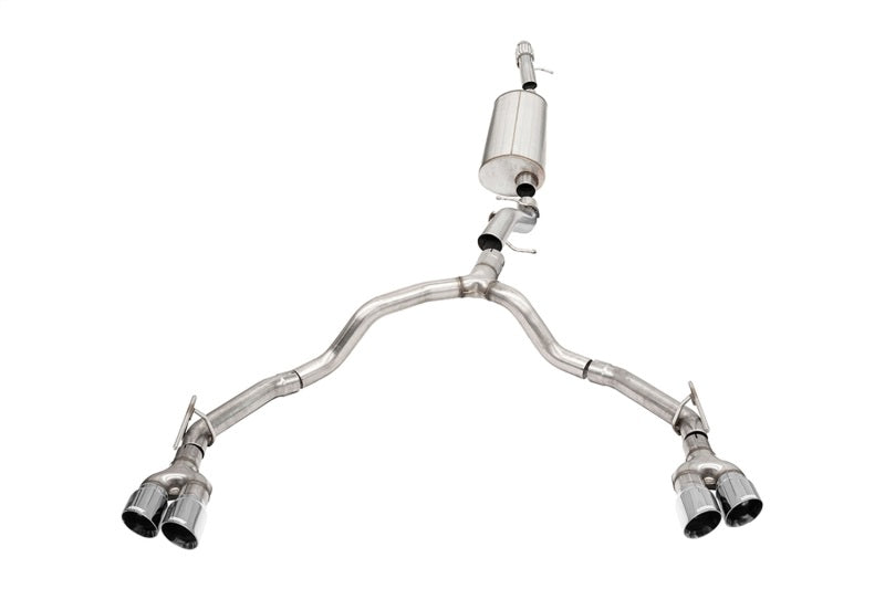 CORSA Performance Corsa 21-22 Chevrolet Tahoe/GMC Yukon 4DR 6.2L 4WD Dual Rear 3/2.75in Sport Cat-Back DW 4in Pol Tips 21129 21129 Photo - Primary