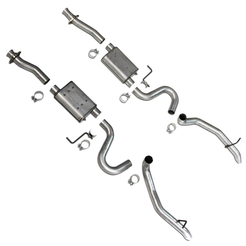 BBK Performance Mustang GT Varitune Cat Back Exhaust (87-93) 3002 Photo - Primary