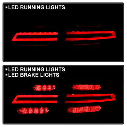 Spyder Porsche Cayenne 958 11-14 LED Tail Lights - Sequential Signal - Black 5086853 5086853 User 6