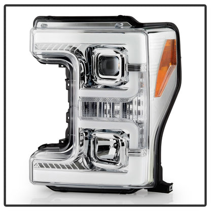 Spyder Ford F-250/F-350/F450 Super Duty 17-18 Projector Headlights Chrome PRO-YD-FS17-SBSEQ-C 5086273 5086273 Photo - Unmounted