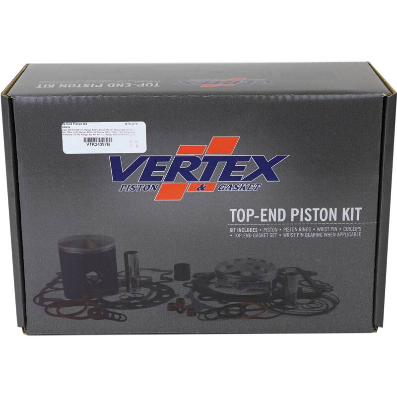 Vertex Pistons Vertex Piston 09-14 Polaris Ranger 800 4x4 800cc Top End Piston Kit VTK24397B VTK24397B Photo - Primary