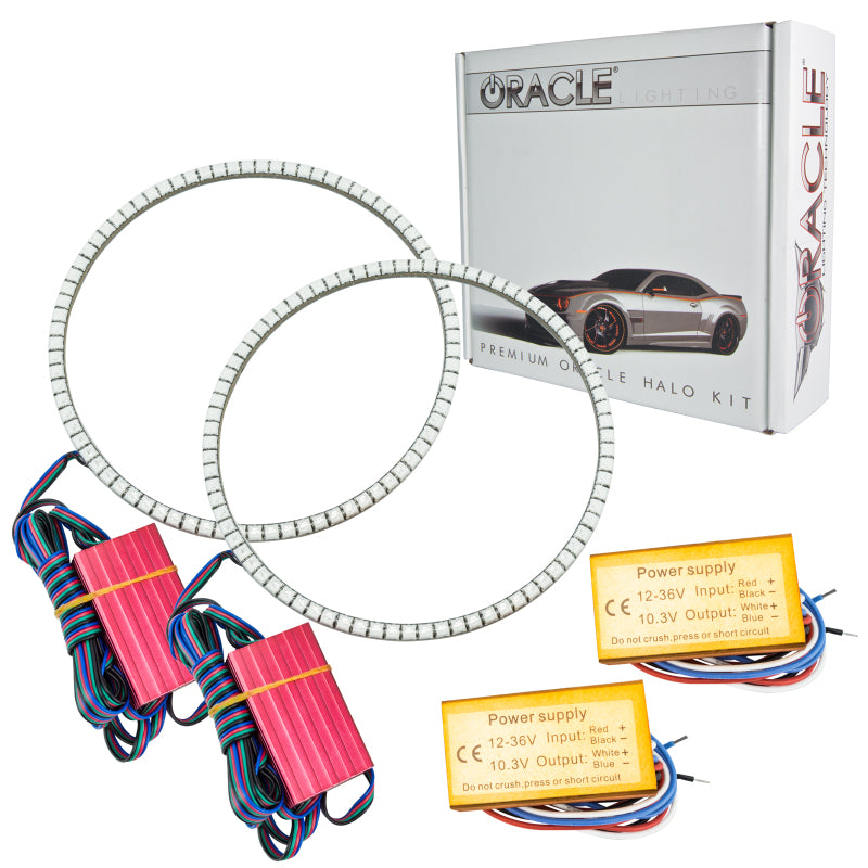ORACLE Lighting Oracle Jeep Wrangler JK 07-17 LED Waterproof Halo Kit - ColorSHIFT w/ Simple Controller 3943-504 3943-504 User 4