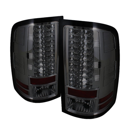 Spyder GMC Sierra 07-13 (Not fit 3500 Dually 4 Rear Wheels)LED Tail Lights Smoke ALT-YD-GS07-LED-SM 5014962 5014962 Photo - Primary