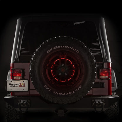 Rugged Ridge Third Brake Light Ring,LED 11585.04 Photo - Mounted