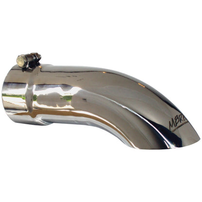 MBRP Universal Tip 3in O.D. Turn Down 3 inlet 12 length T5080 Photo - Primary