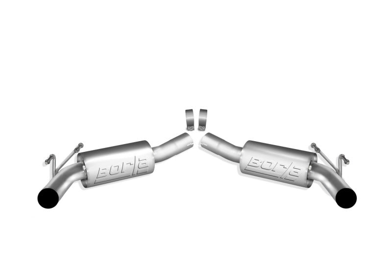 Borla 2010 Camaro 6.2L ATAK Exhaust System w/o Tips works With Factory Ground Effects Package (rear 11794 11794 Photo - Primary