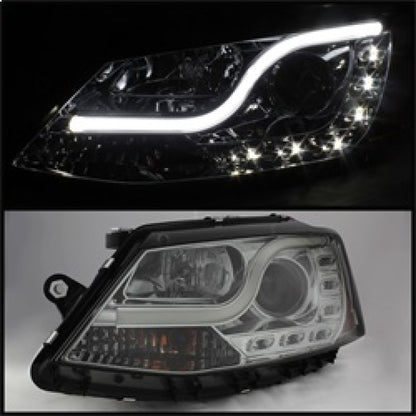 Spyder Volkswagen Jetta 11-14 Projector Headlights Halogen Light Tube DRL Smke PRO-YD-VJ11-LTDRL-SM 5073655 5073655 Photo - Unmounted
