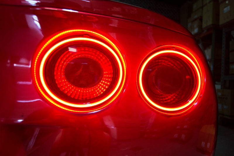 ORACLE Lighting Oracle Chevy Corvette C6 05-13 LED Waterproof Afterburner Kit - Red 1295-003