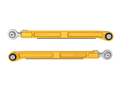 ICON 22-23 Toyota Tundra / 2024 Toyota Tacoma Billet Rear Lower Link Kit - Gold Anodized 54002G 54002G Photo - Primary