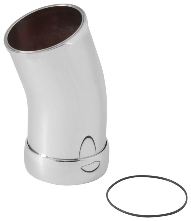 Spectre Universal Intake Elbow Tube (ABS) w/Collar 3in. OD / 22 Degree - Chrome 8728 8728 Photo - Primary