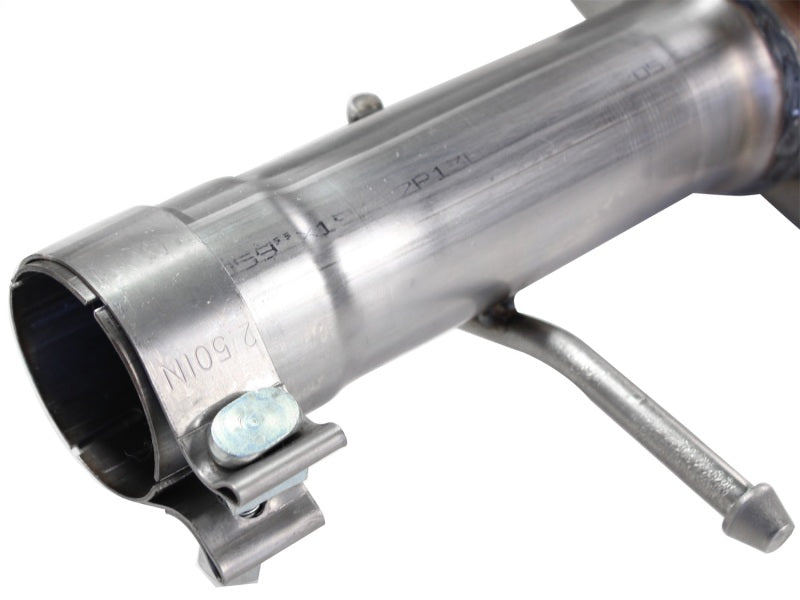aFe MACH Force-Xp 2-1/2in 409 Stainless Steel Cat-Back Exhaust System - Je 49-46231 Photo - Unmounted