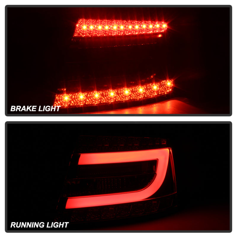 Spyder Audi A6 05-08 4Dr Sedan Only Light Bar LED Tail Lights Smke ALT-YD-AA605V2-LBLED-SM 5080776 5080776 User 1