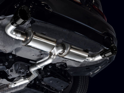 AWE Tuning AWE 19-23 BMW 330i / 21-23 BMW 430i Base G2X Touring Axle Back Exhaust - Diamond Black 3015-33429 3015-33429 Photo - Mounted