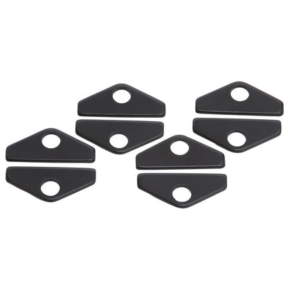 Edelbrock VC Hold Down Tab Kit Universal Steel Black Set of 8 44273 Photo - Primary