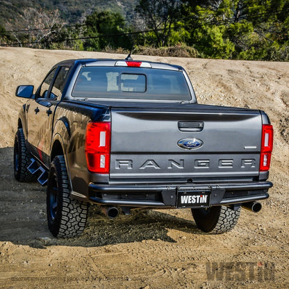 Westin 19-20 Ford Ranger Outlaw Rear Bumper - Textured Black 58-81085 58-81085 Photo - Mounted