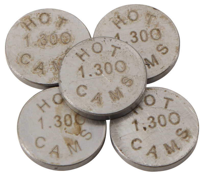 Hot Cams 04-08 400 DVX/02-16 CRF 450 R 1.300mm Shim Kit - 5 Pack 5PK948130 5PK948130 Photo - Primary
