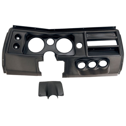 Autometer 1968 Chevrolet Chevelle No Vent Direct Fit Gauge Panel 5in x2 / 2-1/16in x4 2903 2903 Photo - Primary