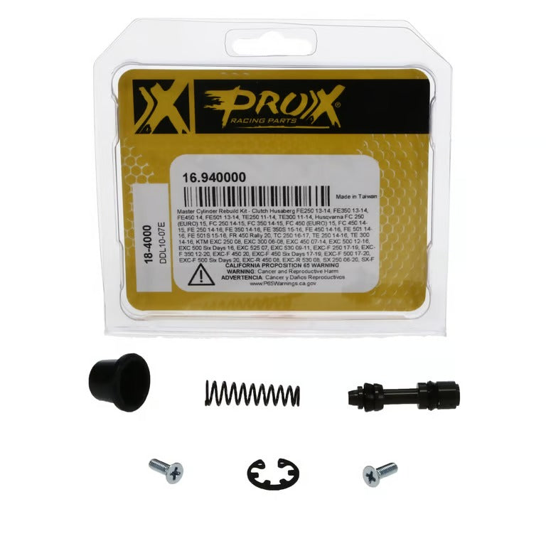 ProX KTM250SX-F 07-15 Clutch Master Cylinder Rebuild Kit 16.940000