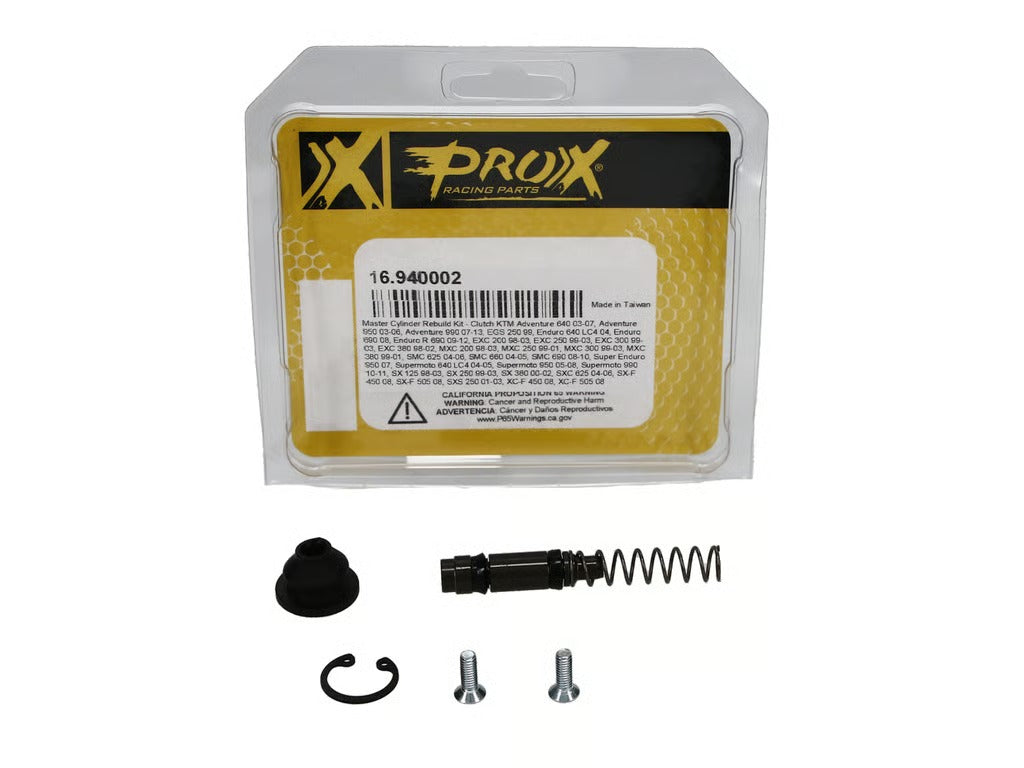 ProX KTM125SX 98-03 Clutch Master Cylinder Rebuild Kit 16.940002